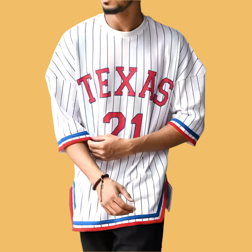 TEXAS '21 Oversized Streetwear T-Shirt – Unisex Fit